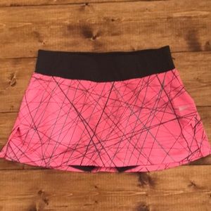 Nike Dri Fit Gray/Pink/Blue Tennis Skirt